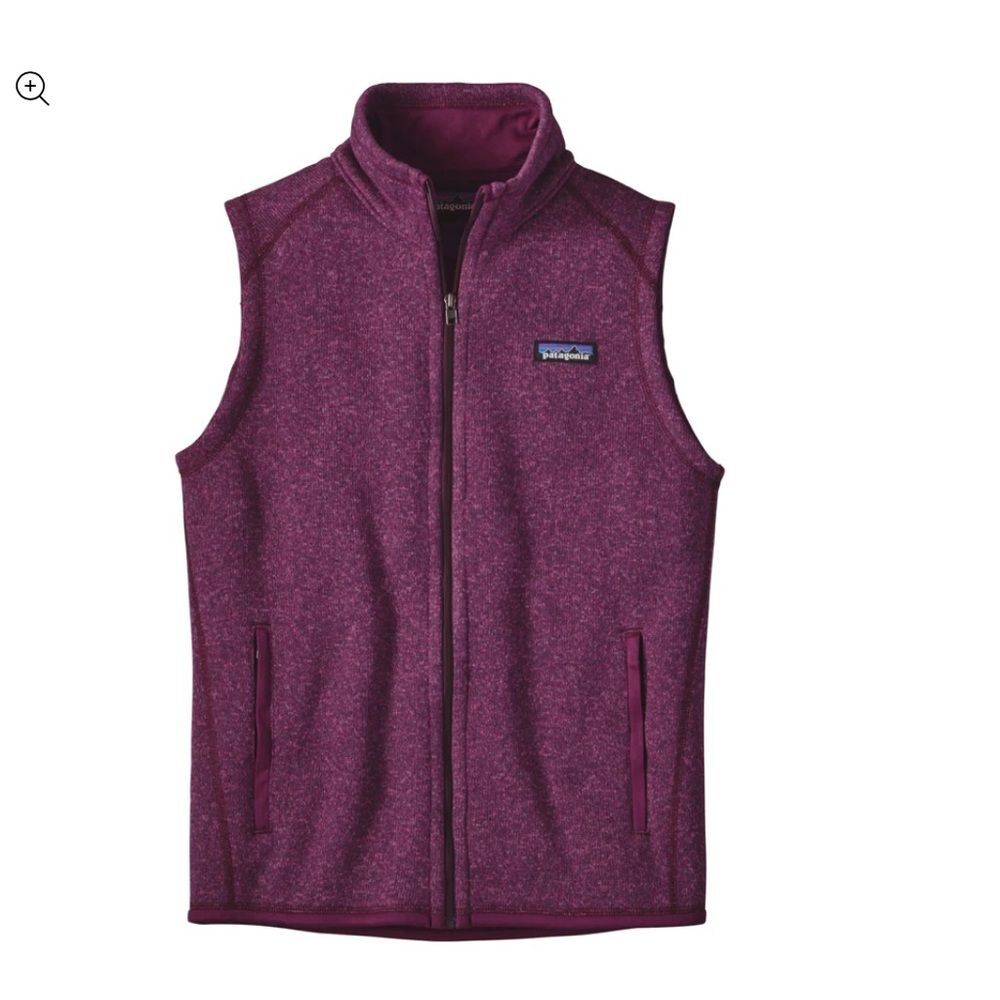 Women's Better Sweater® Fleece Vest in Maroon